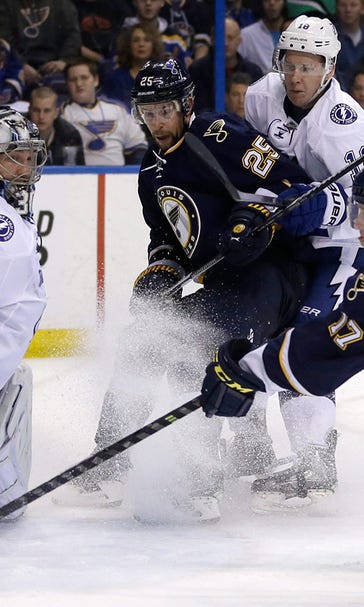 Blues open two-game road trip against Eastern Conference-leading Lightning